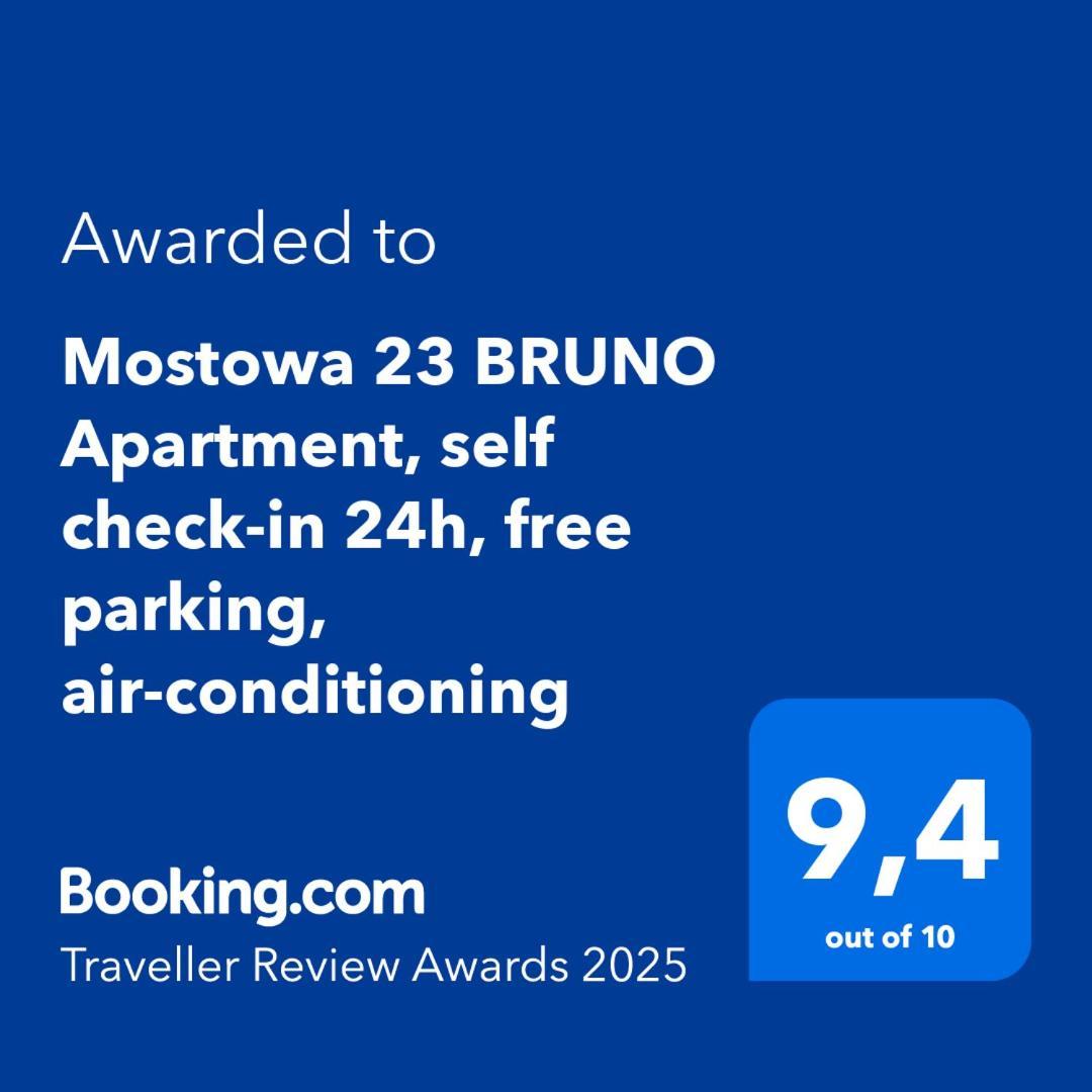 Mostowa 23 Bruno Apartment, Self Check-In 24H, Free Parking, Air-Conditioning Poznan Ngoại thất bức ảnh